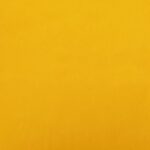 Canapé-lit à 2 places avec deux oreillers Jaune Velours – Image 8