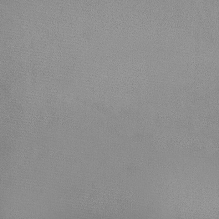 Canapé-lit à 2 places avec deux oreillers Gris clair Velours – Image 8