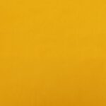 Canapé-lit 2 places jaune velours – Image 8