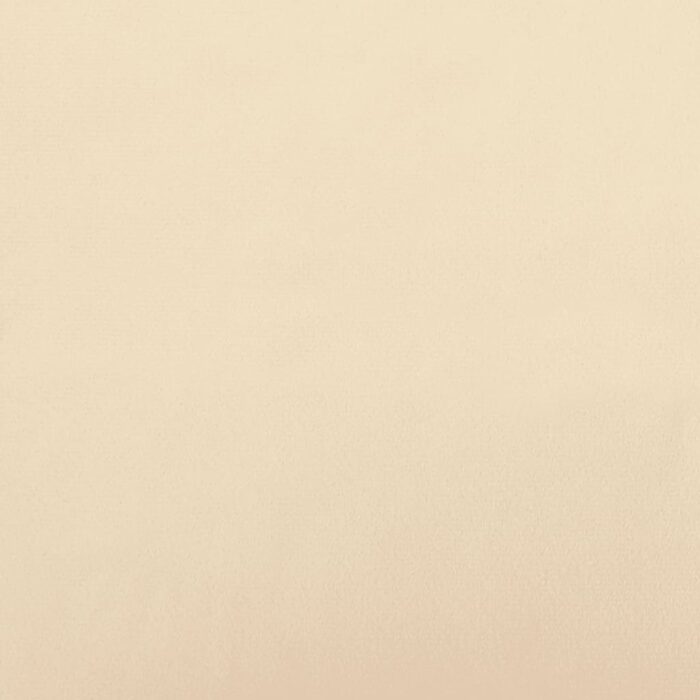 Canapé-lit à 2 places crème velours – Image 8