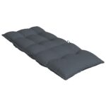 Coussins de chaise à dossier haut lot de 2 anthracite – Image 3