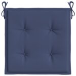 Coussins de palette lot de 2 bleu marine 40x40x4 cm – Image 3