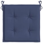 Coussins de palette lot de 6 bleu marine 40x40x4cm tissu oxford – Image 3