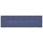 Coussin de banc de jardin bleu marine 180x50x4 cm tissu oxford – Image 2