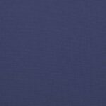 Coussins de chaise à dossier haut lot de 6 bleu marine tissu – Image 6