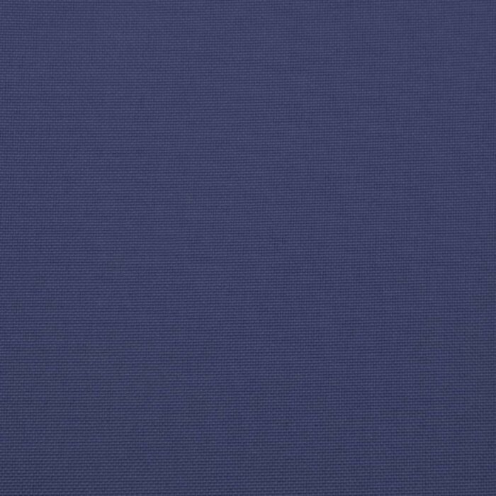 Coussins de chaise à dossier haut lot de 6 bleu marine tissu – Image 6