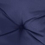 Coussin de banc de jardin bleu marine 100x50x7 cm tissu oxford – Image 3