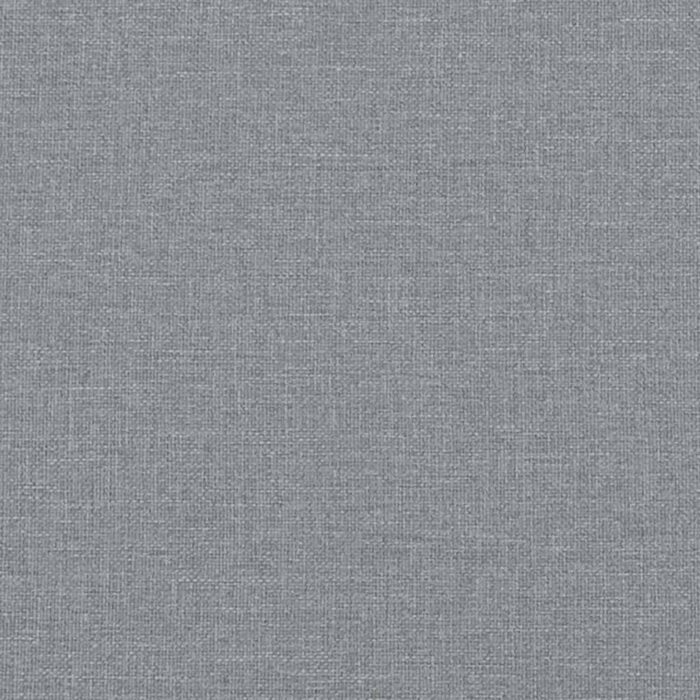 Canapé à 3 places gris clair tissu – Image 6