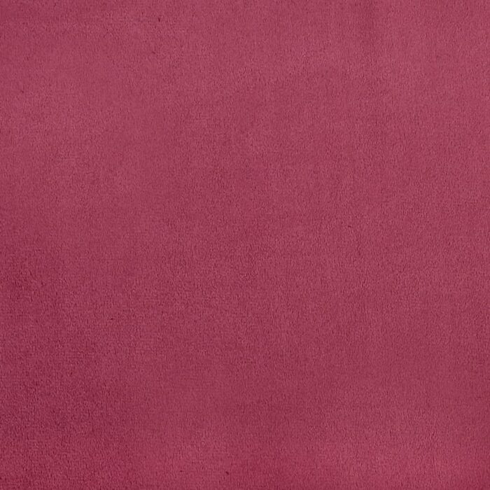 Canapé avec coussins 2 places rouge bordeaux velours – Image 6