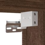 Ensemble de meubles de salle de bain 3 pcs Chêne marron – Image 9