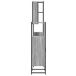 Ensemble d'armoires de salle de bain 4 pcs sonoma gris – Image 5