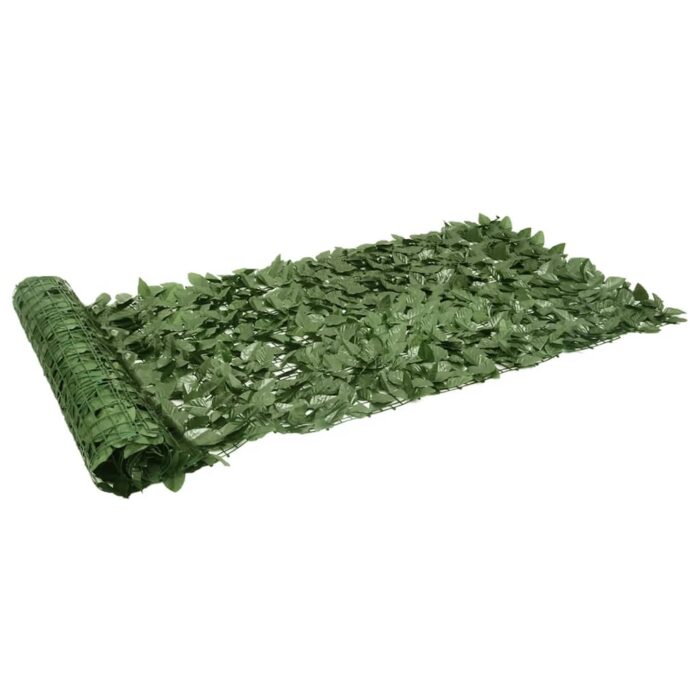 VXL8721012408258_a_en_hd_1.jpg Écran de balcon avec feuilles vert foncé 200x100 cm – Image 1