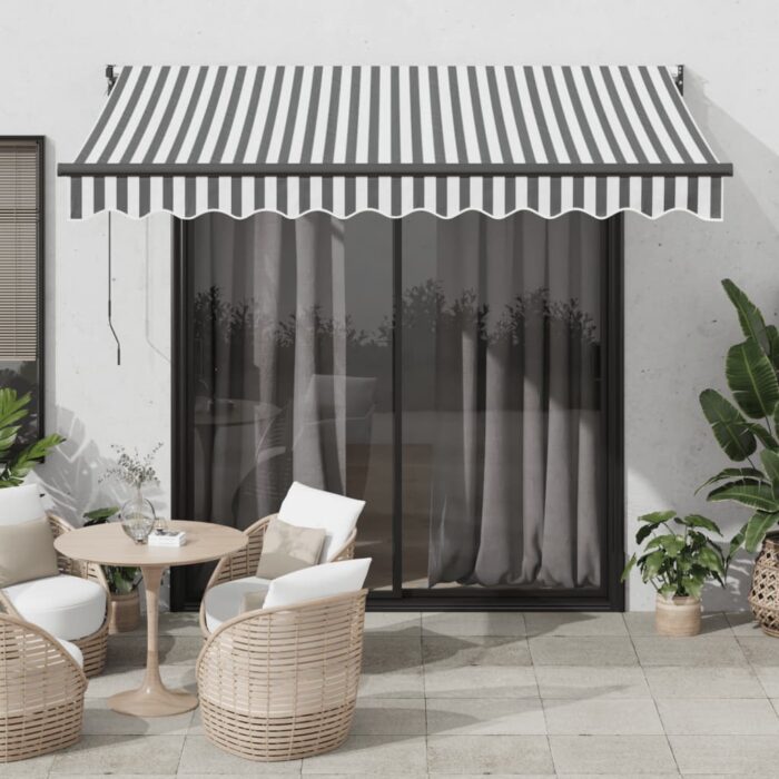 VXL8721012424227_m_en_hd_1.jpg Auvent rétractable anthracite/blanc 3x2,5 m tissu et aluminium – Image 1