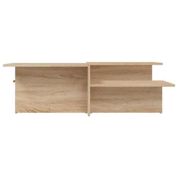 Tables basses 2 pcs Chêne sonoma Bois d'ingénierie – Image 2