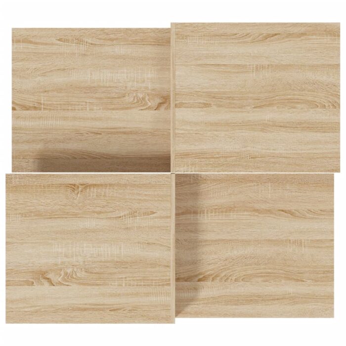 Tables basses 2 pcs Chêne sonoma Bois d'ingénierie – Image 4