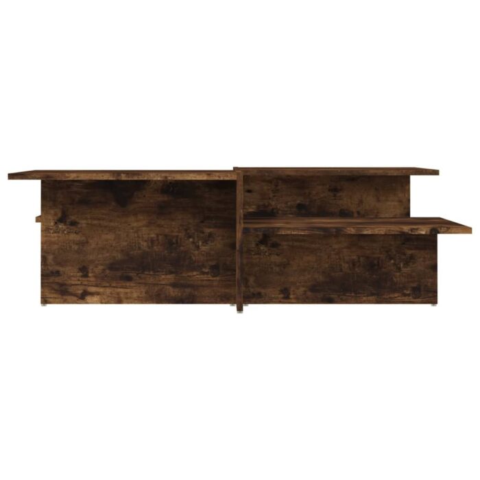 Tables basses 2 pcs Chêne fumé Bois d'ingénierie – Image 2