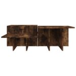 Tables basses 2 pcs Chêne fumé Bois d'ingénierie – Image 3