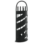 Set d’outils de cheminée 5 pcs 23x15x66 cm acier – Image 4