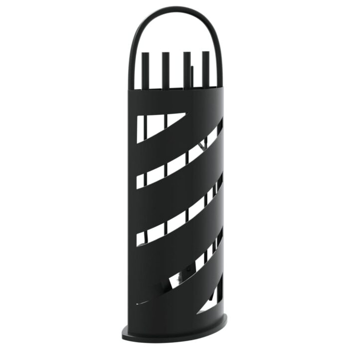 Set d’outils de cheminée 5 pcs 23x15x66 cm acier – Image 4