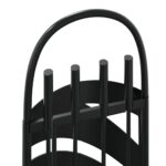 Set d’outils de cheminée 5 pcs 23x15x66 cm acier – Image 5