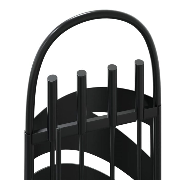 Set d’outils de cheminée 5 pcs 23x15x66 cm acier – Image 5