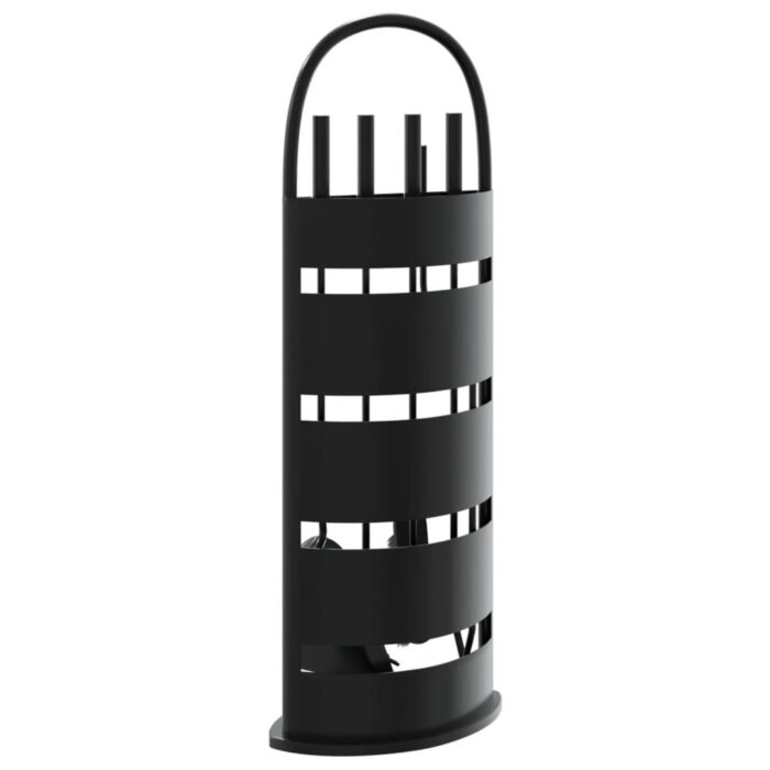 Set d’outils de cheminée 5 pcs 23x15x66 cm acier – Image 4