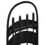 Set d’outils de cheminée 5 pcs 23x15x66 cm acier – Image 5
