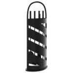 Set d’outils de cheminée 5 pcs 23x15x66 cm acier – Image 4