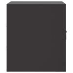 Table de chevet noir 34,5x39x44 cm acier – Image 6