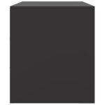 Meubles TV 2 pcs noir 67x39x44 cm acier – Image 6