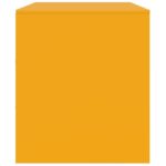 Meuble TV jaune moutarde 99x39x44 cm acier – Image 6