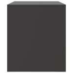 Meuble TV noir 67x39x44 cm acier – Image 6