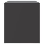 Meubles TV 2 pcs noir 67x39x44 cm acier – Image 6
