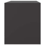 Meuble TV noir 67x39x44 cm acier – Image 6