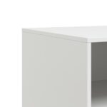 Meuble TV blanc 67x39x44 cm acier – Image 8