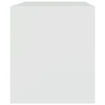 Meubles TV 2 pcs blanc 67x39x44 cm acier – Image 6