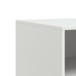 Meubles TV 2 pcs blanc 67x39x44 cm acier – Image 8