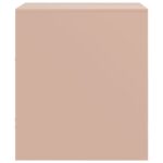 Tables de chevet 2 pcs rose 34,5x39x44 cm acier – Image 6