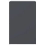 Tables de chevet 2 pcs anthracite 34,5x39x62 cm acier – Image 6