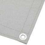 Écran de balcon gris clair 120x800 cm 100% polyester oxford – Image 2