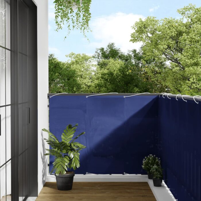 VXL8721012434851_m_en_hd_1.jpg Écran de balcon bleu 120x1000 cm 100% polyester oxford – Image 1