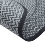 Tapis d'extérieur ARAKIL gris Ø120 cm PP – Image 3