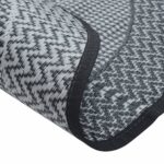 Tapis d'extérieur ARAKIL gris Ø160 cm PP – Image 3