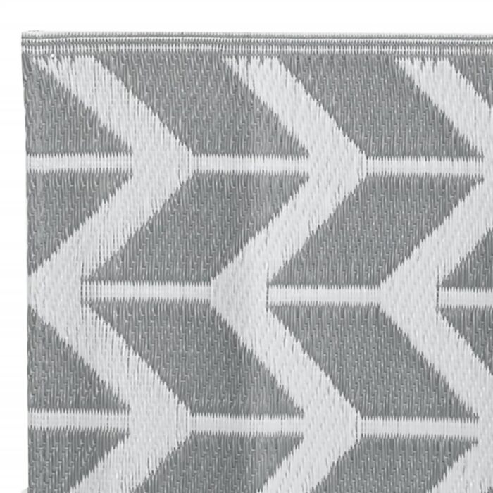 Tapis d'extérieur ARAKIL Gris 160x230 cm PP – Image 2