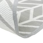 Tapis d'extérieur ARAKIL gris Ø160 cm PP – Image 2