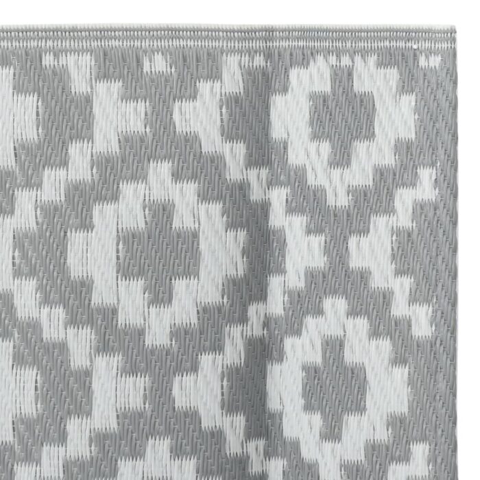 Tapis d'extérieur ARAKIL Gris 160x230 cm PP – Image 3