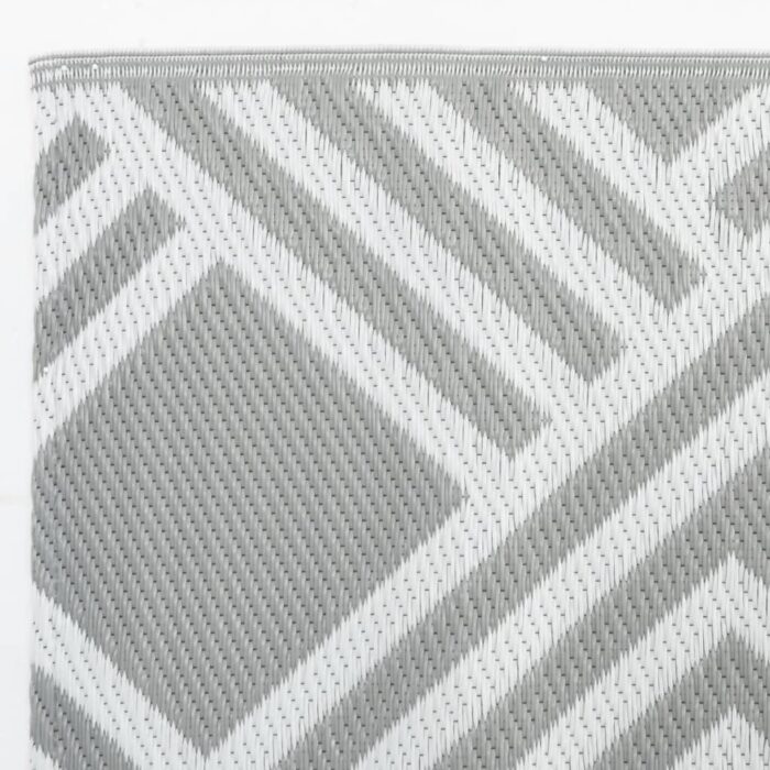 Tapis d'extérieur ARAKIL gris 80 x 150 cm PP – Image 3