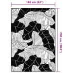 Tapis d'extérieur ARAKIL vert 160 x 230 cm PP – Image 4