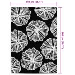 Tapis d'extérieur ARAKIL vert 140 x 200 cm PP – Image 4