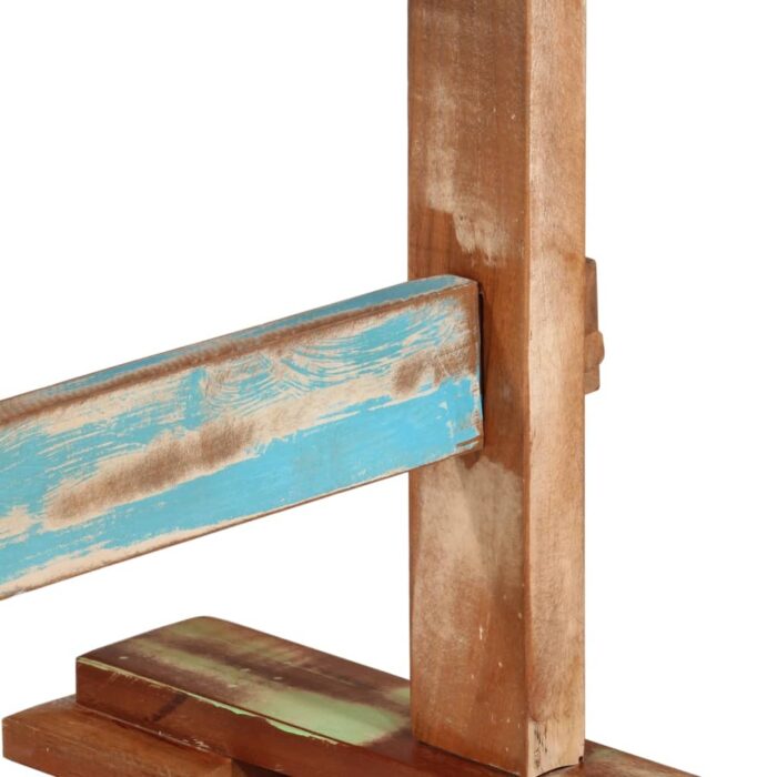 Table à manger 110x55x78 cm bois massif de récupération – Image 5